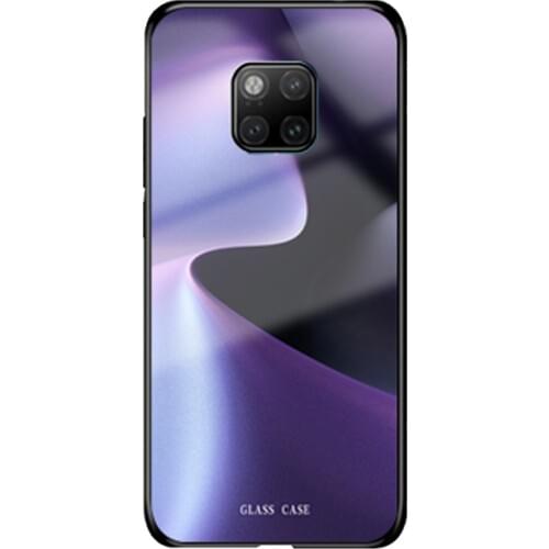 Luxury Tempered Glass Back Case For Huawei Mate 20 Pro Anti Scratch Shockproof Mate20 pro Phone Cover For Huawei Mate 20 Pro