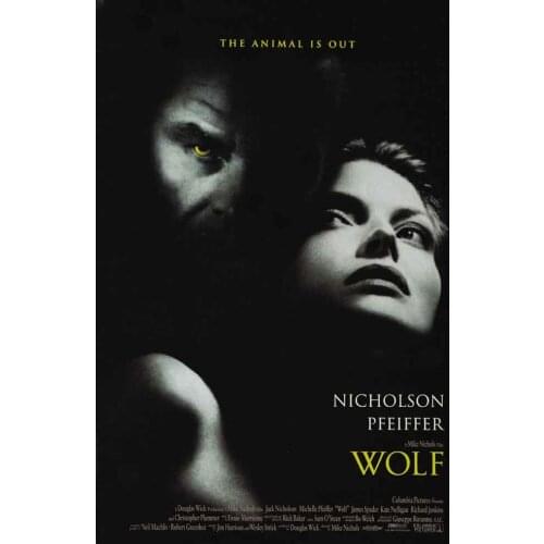 WOLF MOVIE Art Silk Poster Print 24x36inch