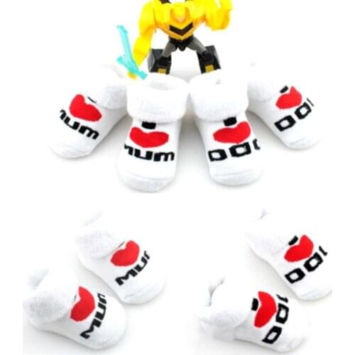 Winter Cartoon Baby Socks Non Slip Cotton Baby High Socks Newborn Girls Boys Infant Clothes Toddler Girl Boy Shoes