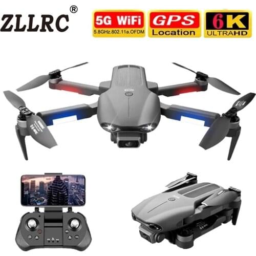 NEW F9 Drones 6K With Dual Hd 4K Camera Professional GPS 5G FPV Brushless Motor Motor Foldable Quadcopter RC Distance 1200m