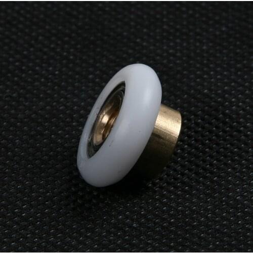 1pcs Adopts High Quality Brass Nylon&copper R Type 3D Printer Pulley for 3D printer Round POM Bearing Roller Wheel