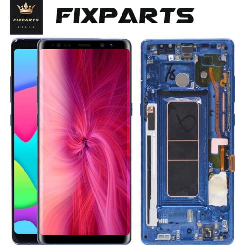 100% Tested For 6.3" SAMSUNG GALAXY Note 8 LCD Note8 Display Touch Screen Digitizer Assembly Replacement For SAMSUNG Note 8 LCD