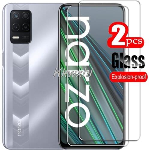 2PCS FOR Realme Narzo 30 5G High HD Tempered Glass Protective On OPPO Realme Narzo30 Phone Screen Protector Film