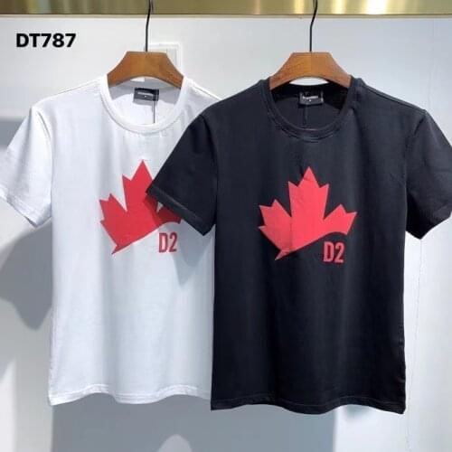 2021 Fashion Trend DSQ2 Mens Premium Printed T-Shirt DT787