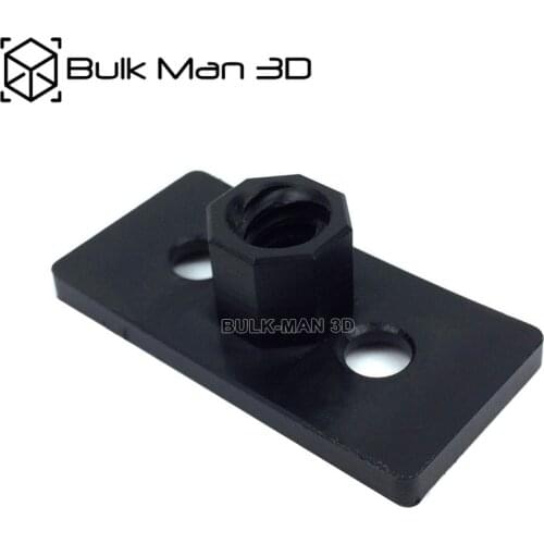 3D Printer POM ACME Nut Plate for 8mm Metric Acme Lead Screw 8mm Thread Rod Trapezoidal Metric Acme Tap T8