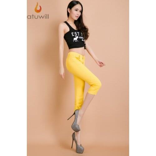Женские брюки капри Atuwill China At AliExpress
