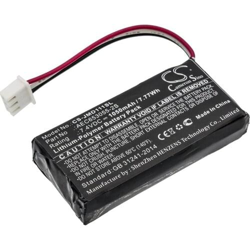 CS 1050mAh / 7.77Wh battery for JBL Flip, Flip 1 AEC653055-2S