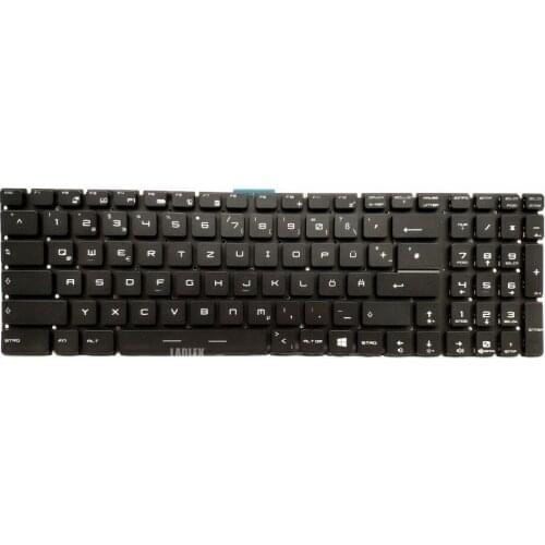 Deutsch (DE) Backlit Tastatur for MSI GE62 2QE/GE62 2QF/GE62 7RE/GE62MVR 7RG Apache Pro