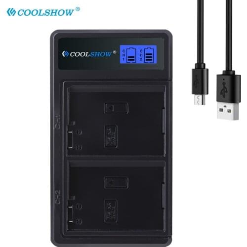 EN-EL14 EN EL14 Charger for Nikon D3100 D3200 D3300 D3400 D3500 P7000 D5600 D5100 D5200 USB LCD Dual ENEL14 Battery Charger