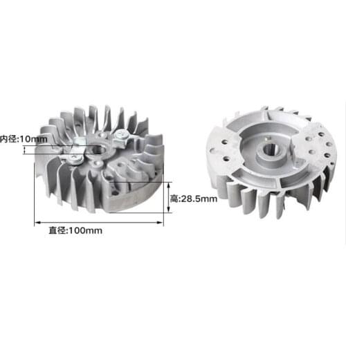 Chainsaw Magneto Flywheel Wheel fit Chinese chain saw 4500/5200/5800,45/52/58 45cc 52cc 58cc mould spare parts