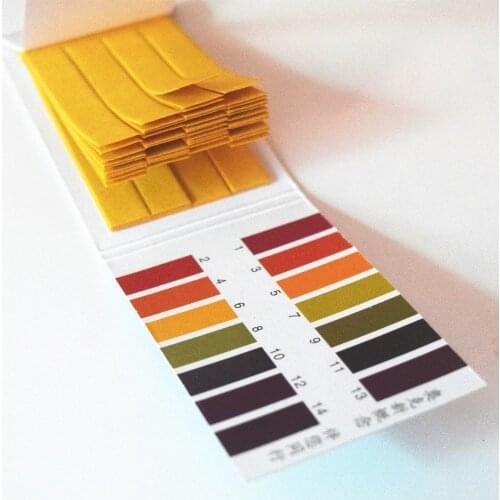 High Quality 80 Strips PH Test Strip Aquarium Pond Water Testing PH Litmus Paper Full Range Alkaline Acid 1-14 Test Paper Litmus