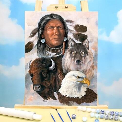 Angel Cartoon DIY Paint By Numbers Package Oil Paints 40*50 Boards By Numbers Decorative Paintings For Children Handicraft Art