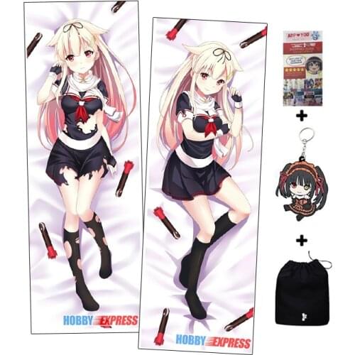 Hobby Express Dakimakura Japanese Otaku Waifu Hugging Body Pillow Cover Kantai Collection Yuudachi ADP84058