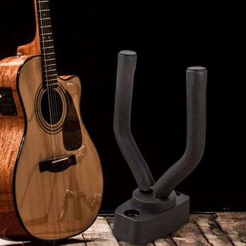 2pcs Guitar Hanger Stand Metal Acoustic Guitar Wall Mount Hook Instruments Accessories for Bass Ukulele String