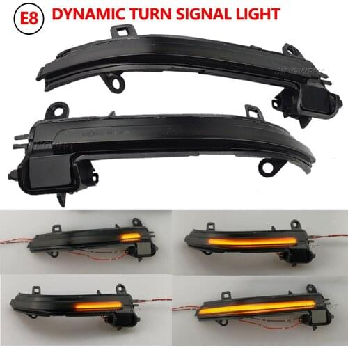 For BMW 1 2 3 4 Series X1 F20 F21 F22 F30 F31 F34 F32 E84 i3 LED Dynamic Turn Signal Blinker Side Mirror Sequential Light Lamp