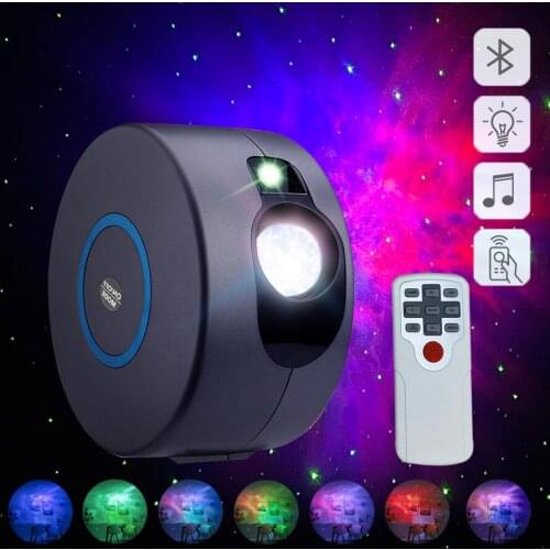 Projector Starry Sky Night Light Room Decor Rotate Ocean Wave Star Galaxy Porjectors Nightlights Decoration Bedroom Lamp Gifts