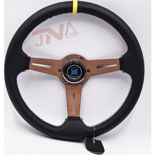 JDM Steering Wheel with Titanium Spoke Racing Car Steering Wheel