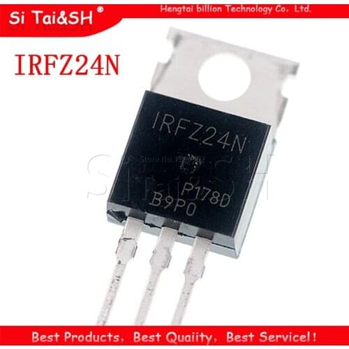 10PCS IRFZ24N TO220 IRFZ24NPBF TO-220 IRFZ24 new and original IC