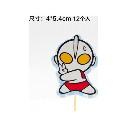 36pcs cake decoration Flags Flip Cards Baking Tools