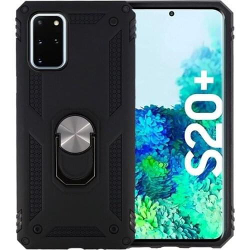 Samsung Galaxy S20 plus aluminum case with magnet and ring holder 360