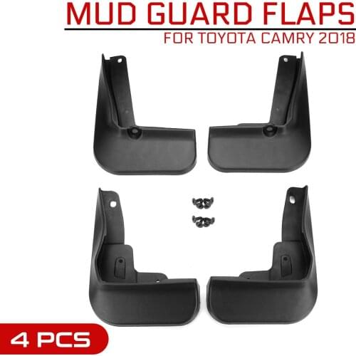 Car Fender Flares Mud Flaps Mudguards Mudflaps Splash Guards Accessories For Toyota Camry 2018
