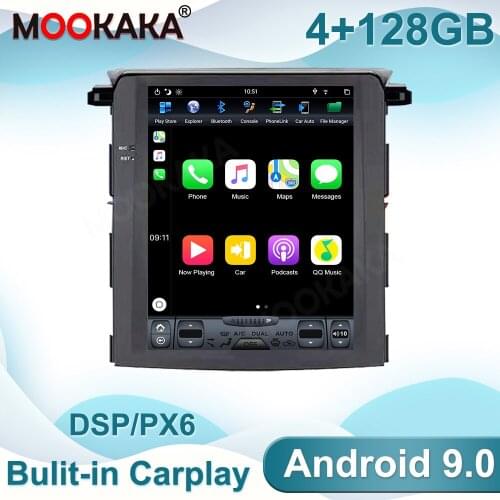 Tesla Screen Android 9.0 128GB PX6 Car Multimedia Player GPS Navigation For Subaru Forester XV 2018-2021 Auto Radio Head Unit