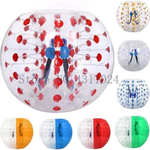 Free Shipping TPU Material 1.5m Body Zorbing Ball Glowing Inflatable Bubble Football Soccer Bubble For Sale Bubble Soccer Ball
