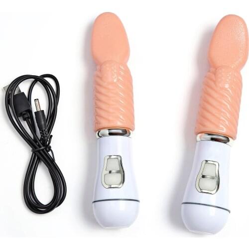 Electric Tongue Vibrator Couples Flirting Vagina Dildos Oral Licking Clitoris Stimulator Masturbator Erotic Sex Toys for Woman