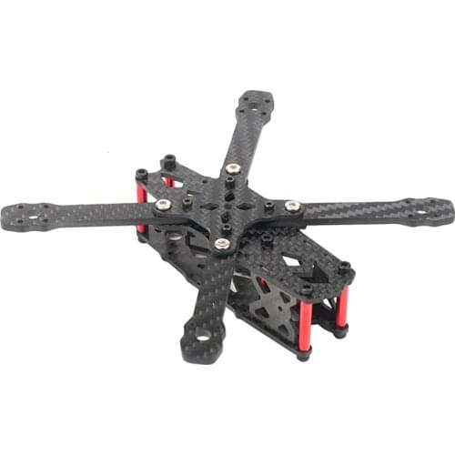 Mini FPV Frame Kit FS135 135mm Wheelbase Carbon Fiber CF Rack For DIY FPV Racing Drone Quadcopter 3 inch Props 1103/1104/1305
