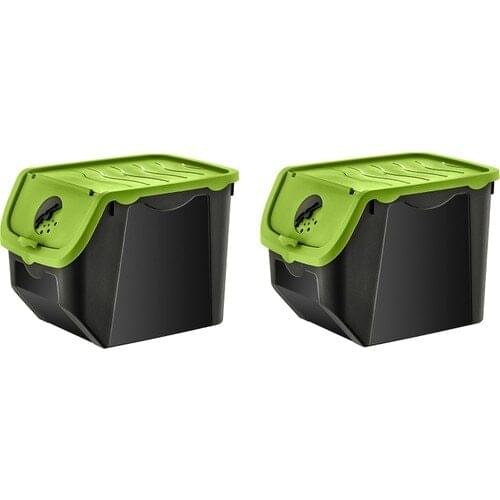 Hobby Life Coral Potato Onion Storage Container 2li Light Green storage container storage box