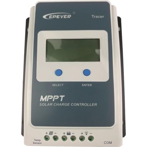 Tracer1210AN MPPT solar controller,10A 12V/24V solar charge controller chargr to solar battery LCD display
