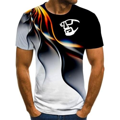 Summer mens T-shirt fashion solid color t-shirt mens oversized hip hop short sleeve casual cotton mens street top 3D T-shirt