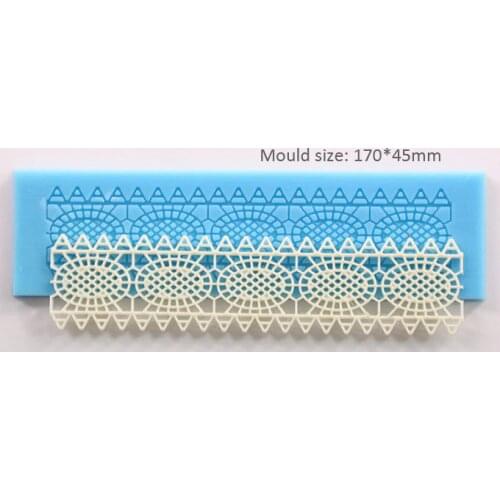 Luyou Decorative Flower Sugar Silicone Lace Mold Cake Baking Mould Silicone Mats Fondant Cake Decorating Tools Bakeware FM883