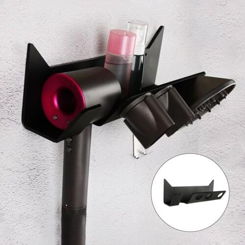 Wall Mount Holder Hanger Fit for Hair Dryer Organizer