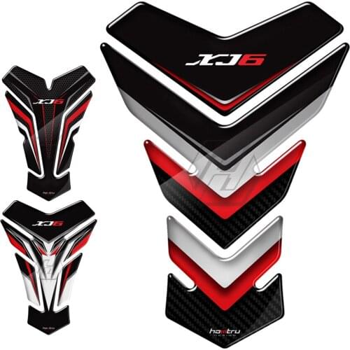 NEW 3D Resin Motorcycle Tank Pad Protector Sticker Case for Yamaha XJ6 ABS/Diversion Tankpad