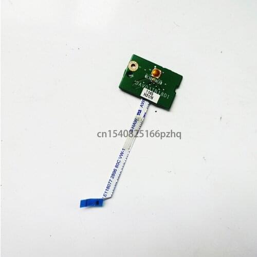 Original FOR Dell FOR Inspiron 17R N7110 Power Button Board W Cable 0JPVXY JPVXY DAV03TB18D1 DA0R03TB6D2