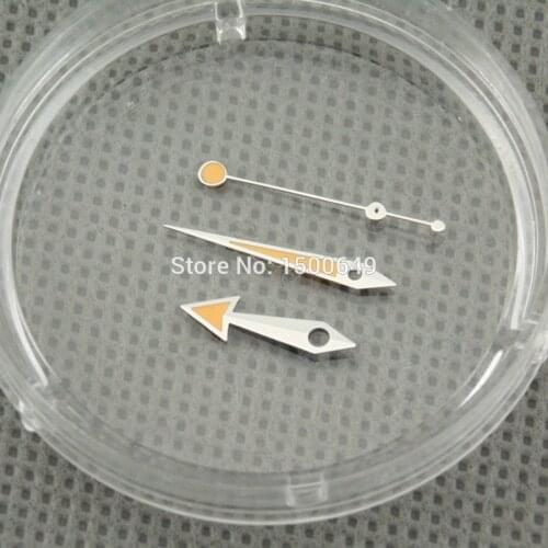 P481 watch hands luminous Orange fit Miyota 8205,8215,821A automatic movement