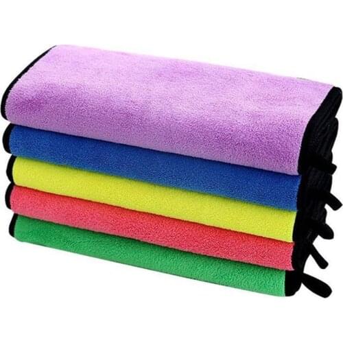 Pet Towel Bath Absorbent Towel Soft Fleece Bath Towels For Small Medium Dogs Cats Quick-drying Towel Pet Accessories