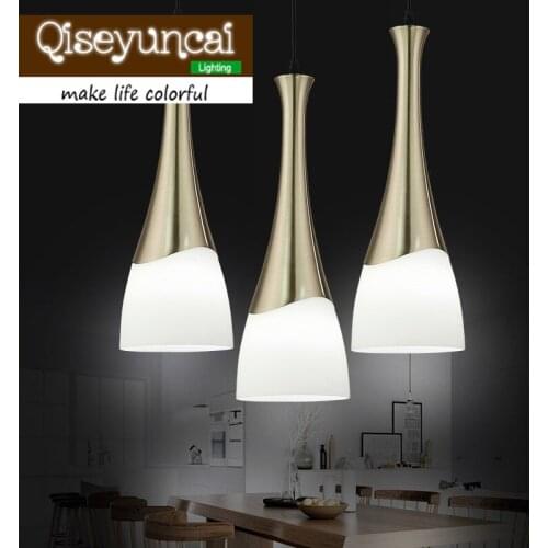 Qiseyuncai European style ceiling lamp retro led three head of the living room of the living room American Lighting