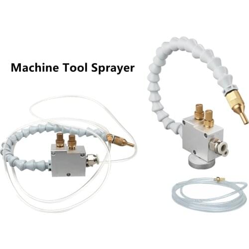 CNC Coolant Mist Cooling System Lathe Milling Drill Tool Lubrication Spray Unit Engraving Machine Cooling for 8mm Pipe