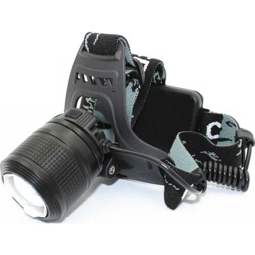 T6 LED Headlight XML-T6 Flashlight Zoomable Head Torch 3 Modes Light Bike Riding Headlamp Waterproof IP54 Adjust Focus Lights