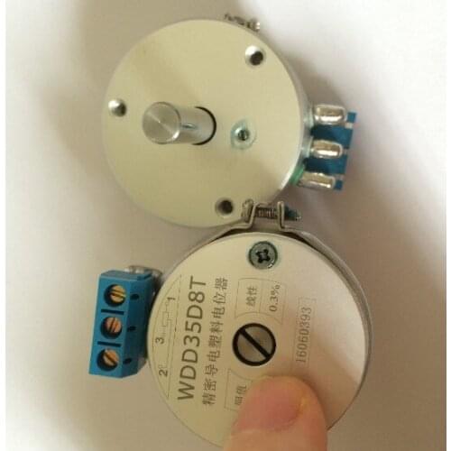 WDD35D8T 5k spring automatic resetting Angle sensor conductive plastic potentiometer switch