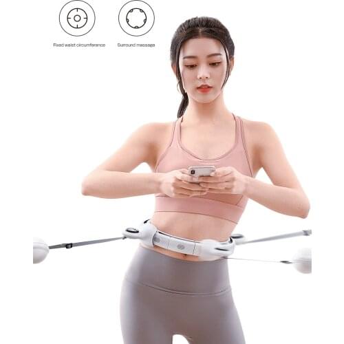 Xiaomi Yesoul Smart Hula Hoop Magnetic Massage Fixed Anti-drop Smart Display Anti-tension Anti-break Abdomen Slimming Belt Thin