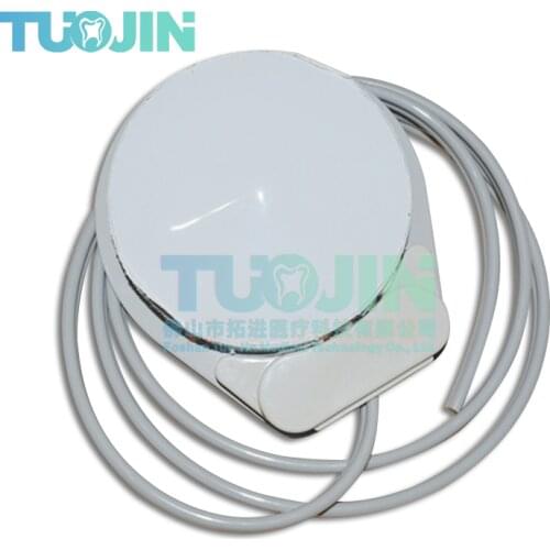 2 holes Dental Chair Standard Foot Control Pedal with Tube Hose Cable Dental Chair Spare part