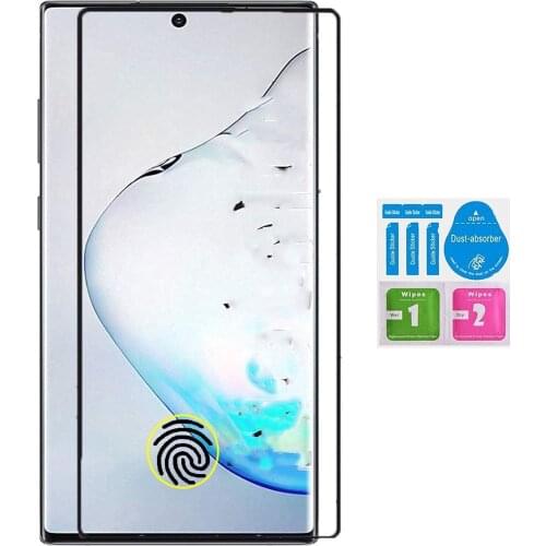 1x tempered glass screen Protector complete LCD for SAMSUNG GALAXY NOTE 10 LITE Kit