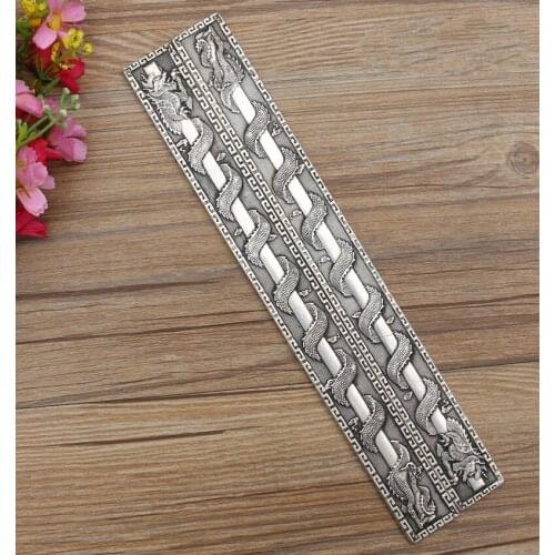 2pcs/lot Multifunction Paperweight Cupronickel Relief Paperweights Chinese Painting Paperweights Rice Paper Pressing Prop