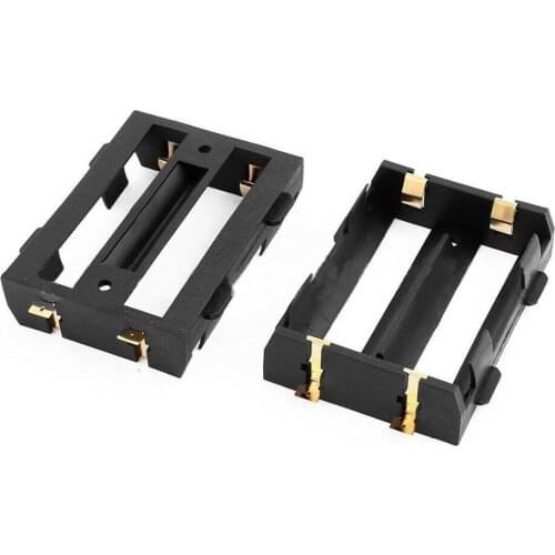 2x 26650 Battery Holders Pack Spacer Frame Radiating Holder Plastic Bracket DIY