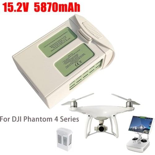 15.2V 5870mAh Battery For DJI Phantom 4 Drone Replacement LiPo Battery Pack For DJI Phantom 4/Advanced/4Pro FPV Quadcopter RC