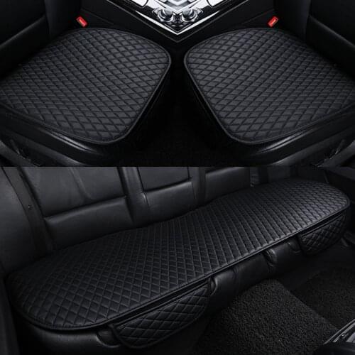 Pu leather car seat cover cushion is suitable for 99% car four seasons universal comfortable and breathable car accessories
