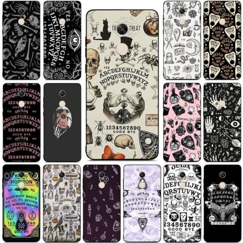 FHNBLJ Ouija Board Phone Case for Redmi Note 8 7 9 4 6 pro max T X 5A 3 10 lite pro